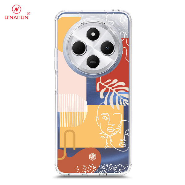 Aesthetic Modern Art Series - Design 3 - Soft Phone Case - Crystal Clear Case - Xiaomi Redmi 14C