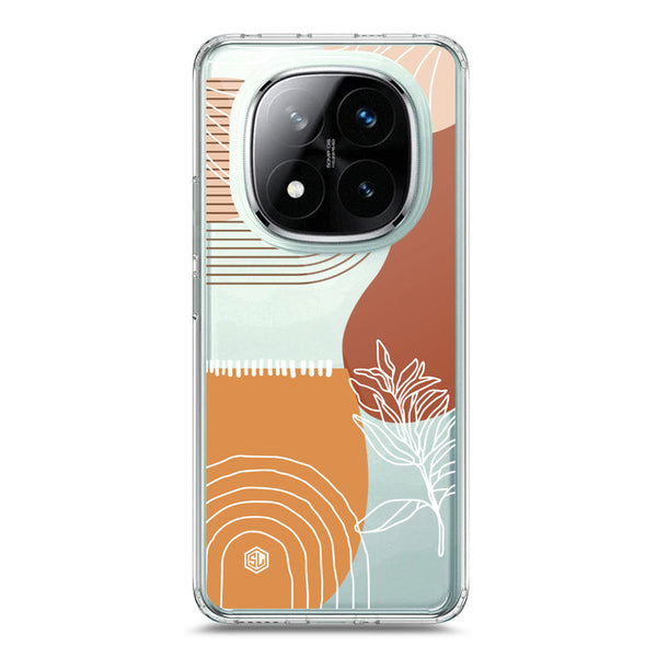 Aesthetic Modern Art Series - Design 2 - Soft Phone Case - Crystal Clear Case - Xiaomi Redmi Note 14 Pro Plus 5G