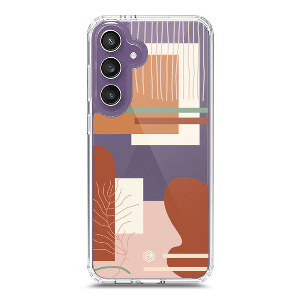 Aesthetic Modern Art Series - Design 6 - Soft Phone Case - Crystal Clear Case - Samsung Galaxy S24 FE