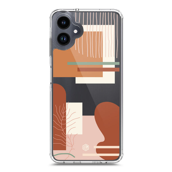 Aesthetic Modern Art Series - Design 6 - Soft Phone Case - Crystal Clear Case - Samsung Galaxy A06