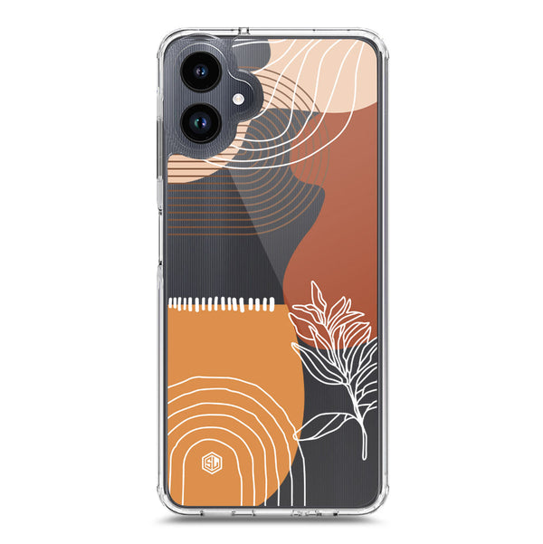 Aesthetic Modern Art Series - Design 2 - Soft Phone Case - Crystal Clear Case - Samsung Galaxy A06