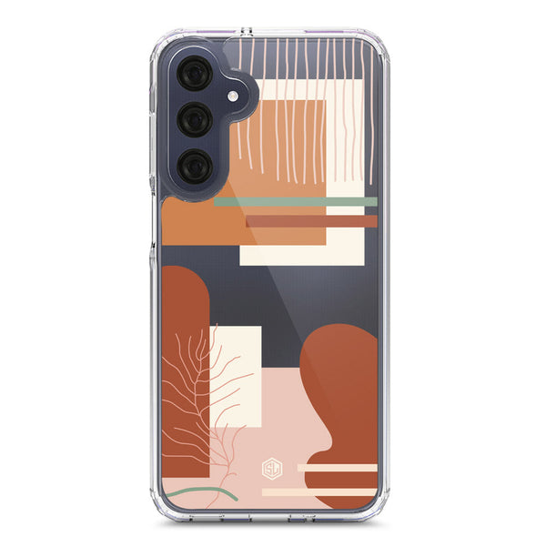 Aesthetic Modern Art Series - Design 6 - Soft Phone Case - Crystal Clear Case - Samsung Galaxy A16