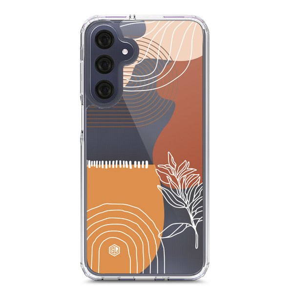 Aesthetic Modern Art Series - Design 2 - Soft Phone Case - Crystal Clear Case - Samsung Galaxy A16