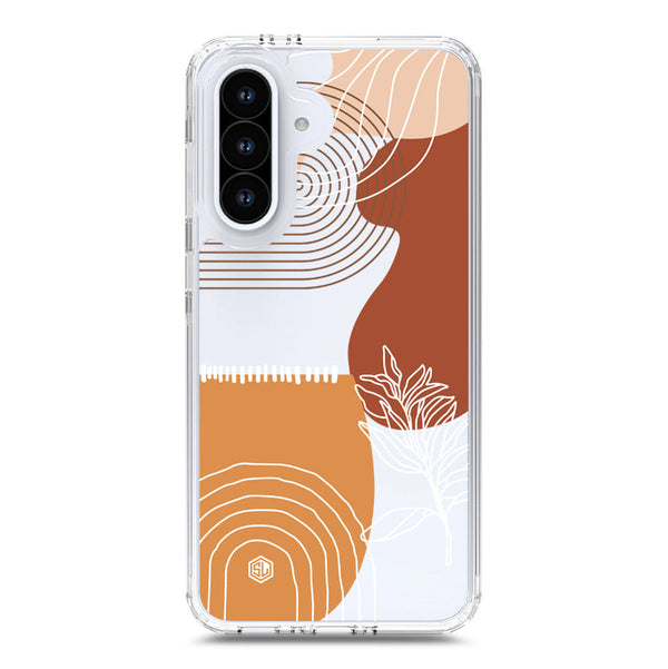 Aesthetic Modern Art Series - Design 2 - Soft Phone Case - Crystal Clear Case - Samsung Galaxy A26