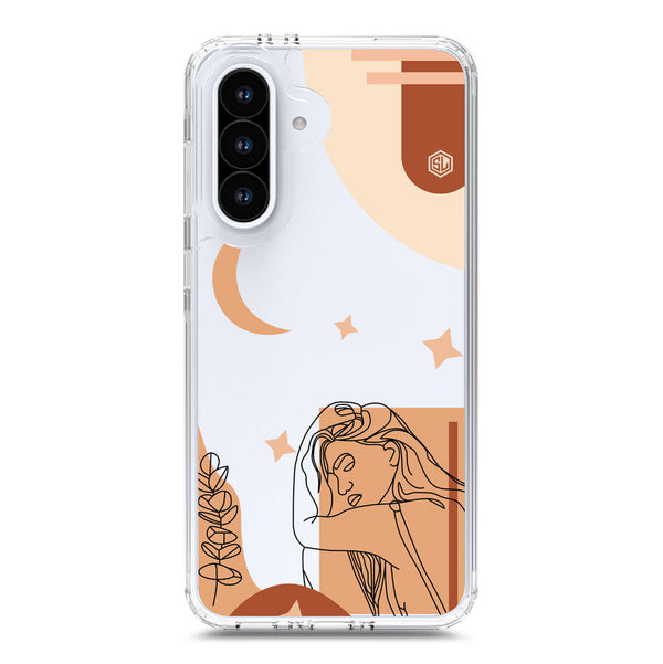 Aesthetic Modern Art Series - Design 4 - Soft Phone Case - Crystal Clear Case - Samsung Galaxy A26