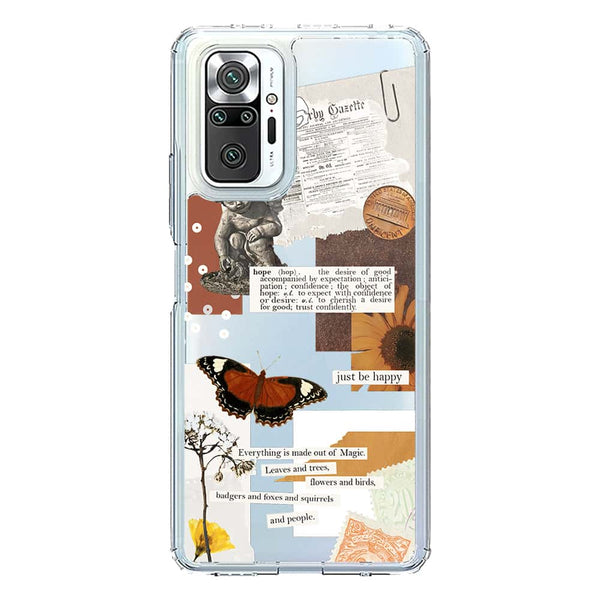 Aesthetic Design - Design 2 - Soft Phone Case - Crystal Clear Case - Xiaomi Redmi Note 10 Pro Max