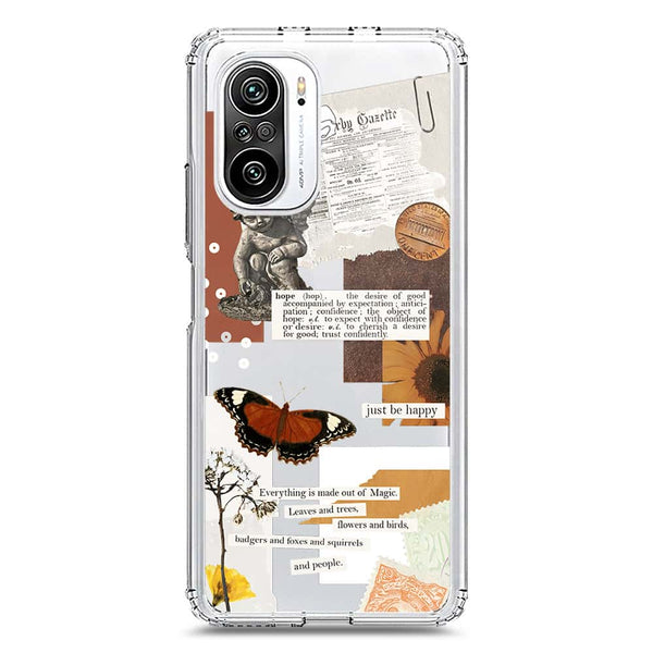 Aesthetic Design - Design 2 - Soft Phone Case - Crystal Clear Case - Xiaomi Mi 11i