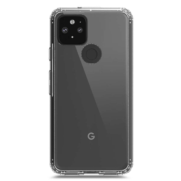 Skinlee Premium Clear Crystal Case - Transparent - Google Pixel 5 XL