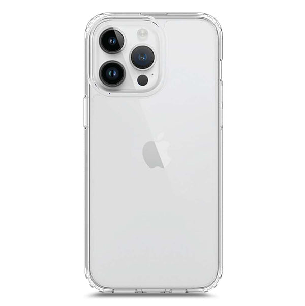 Skinlee Premium Clear Crystal Case - Transparent - iPhone 15 Pro