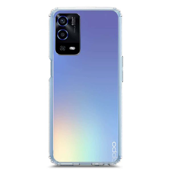 Skinlee Premium Clear Crystal Case - Transparent - Oppo A55 5G