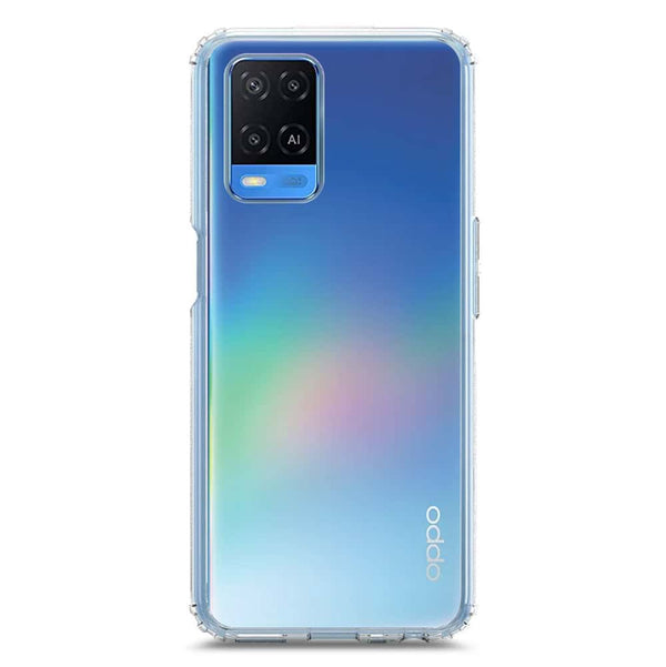 Skinlee Premium Clear Crystal Case - Transparent - Oppo A54 4G