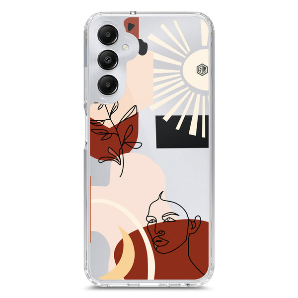 Aesthetic Modern Art Series - Design 1 - Soft Phone Case - Crystal Clear Case - Samsung Galaxy A05s