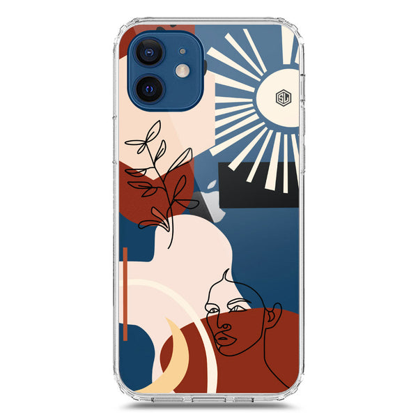 Aesthetic Modern Art Series - Design 1 - Soft Phone Case - Crystal Clear Case - iPhone 11