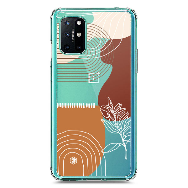 Aesthetic Modern Art Series - Design 2 - Soft Phone Case - Crystal Clear Case - OnePlus 8T