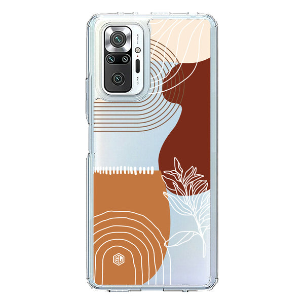 Aesthetic Modern Art Series - Design 2 - Soft Phone Case - Crystal Clear Case - Xiaomi Redmi Note 10 Pro 4G