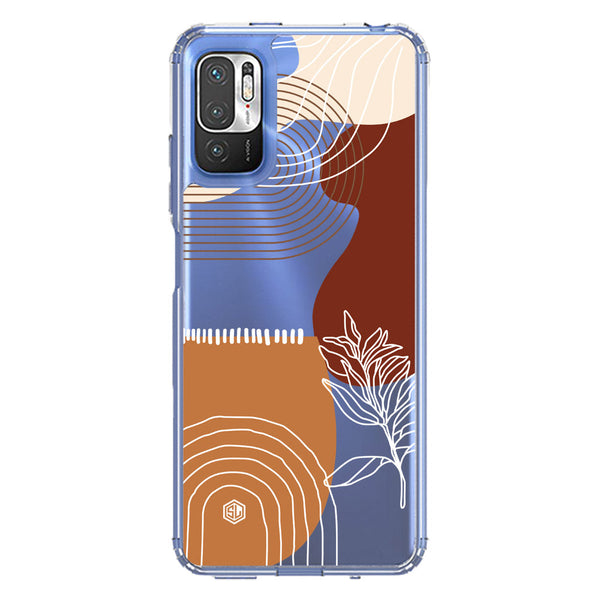 Aesthetic Modern Art Series - Design 2 - Soft Phone Case - Crystal Clear Case - Xiaomi Redmi Note 10 5G