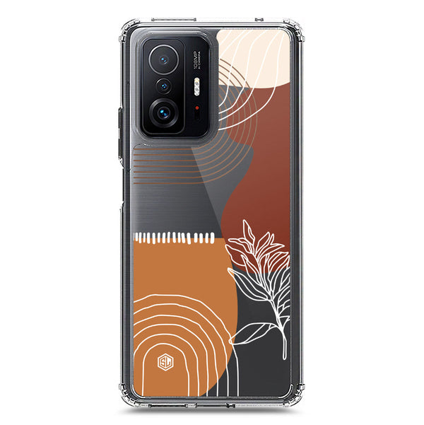 Aesthetic Modern Art Series - Design 2 - Soft Phone Case - Crystal Clear Case - Xiaomi 11T Pro