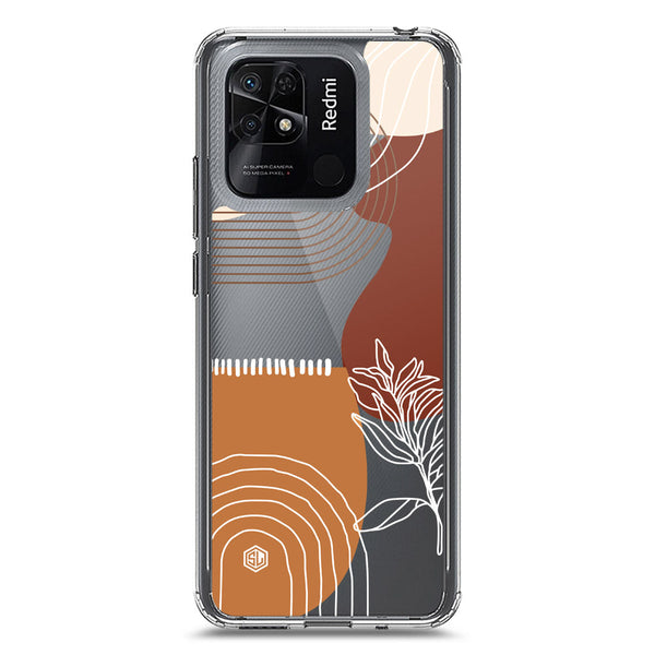 Aesthetic Modern Art Series - Design 2 - Soft Phone Case - Crystal Clear Case - Xiaomi Redmi 10C