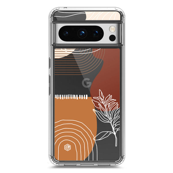 Aesthetic Modern Art Series - Design 2 - Soft Phone Case - Crystal Clear Case - Google Pixel 8 Pro