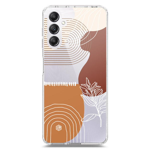 Aesthetic Modern Art Series - Design 2 - Soft Phone Case - Crystal Clear Case - Samsung Galaxy A14 5G