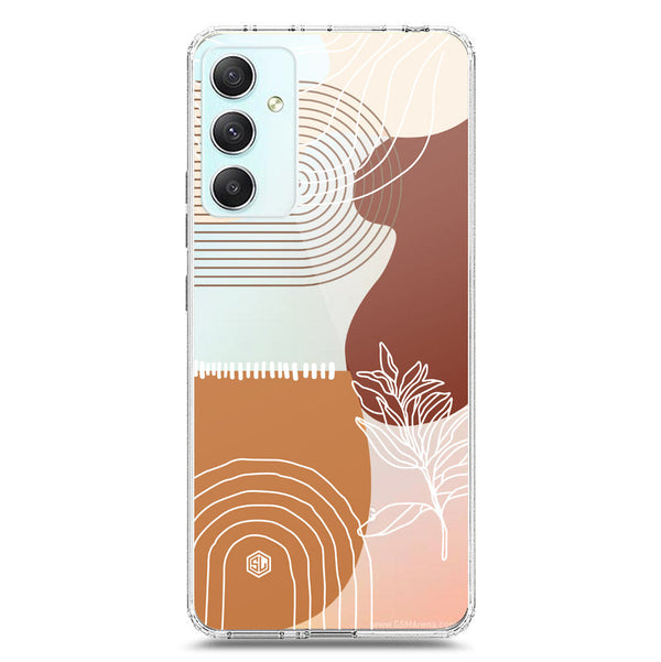 Aesthetic Modern Art Series - Design 2 - Soft Phone Case - Crystal Clear Case - Samsung Galaxy A34 5G