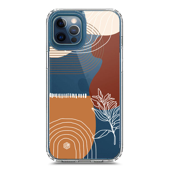 Aesthetic Modern Art Series - Design 2 - Soft Phone Case - Crystal Clear Case - iPhone 12 Pro Max