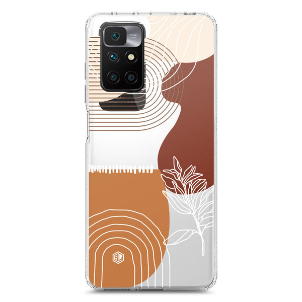 Aesthetic Modern Art Series - Design 2 - Soft Phone Case - Crystal Clear Case - Xiaomi Redmi 10