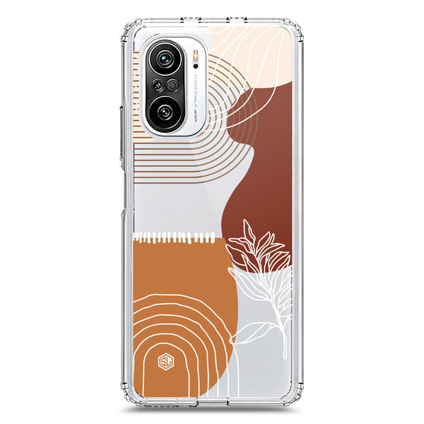 Aesthetic Modern Art Series - Design 2 - Soft Phone Case - Crystal Clear Case - Xiaomi Mi 11i