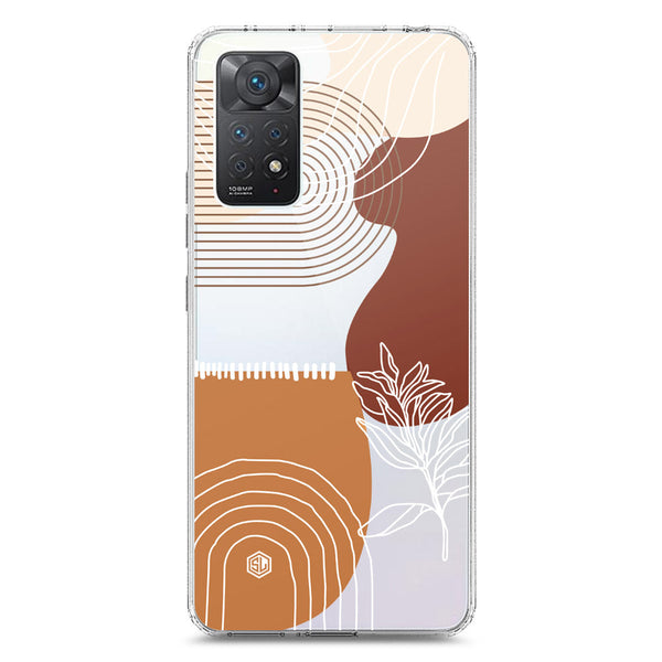 Aesthetic Modern Art Series - Design 2 - Soft Phone Case - Crystal Clear Case - Xiaomi Redmi Note 12