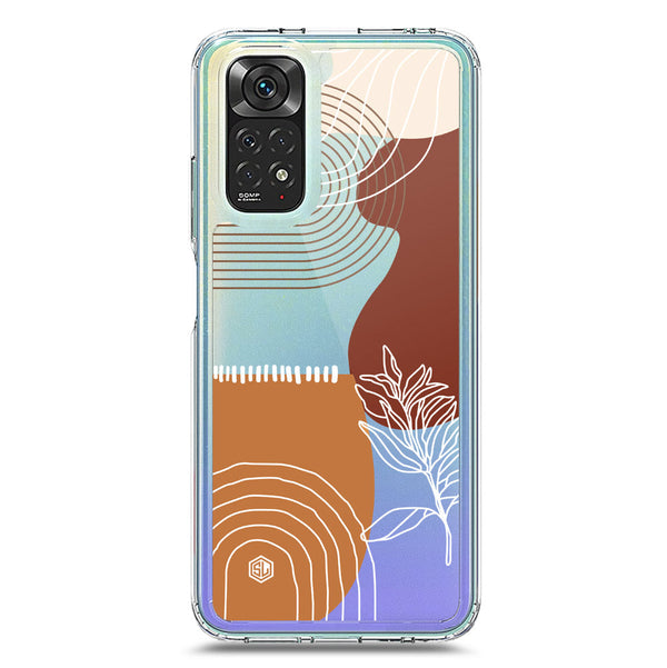 Aesthetic Modern Art Series - Design 2 - Soft Phone Case - Crystal Clear Case - Xiaomi Redmi Note 11S