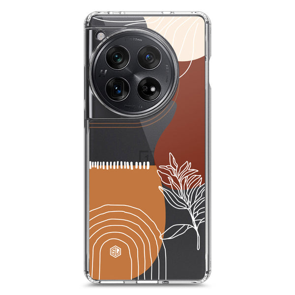 Aesthetic Modern Art Series - Design 2 - Soft Phone Case - Crystal Clear Case - OnePlus 12