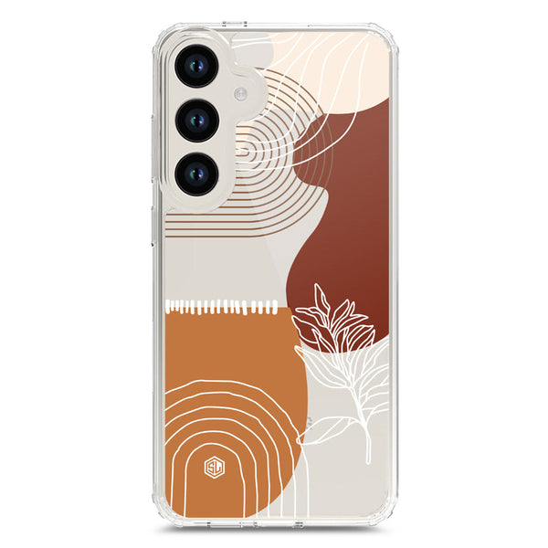Aesthetic Modern Art Series - Design 2 - Soft Phone Case - Crystal Clear Case - Samsung Galaxy S24
