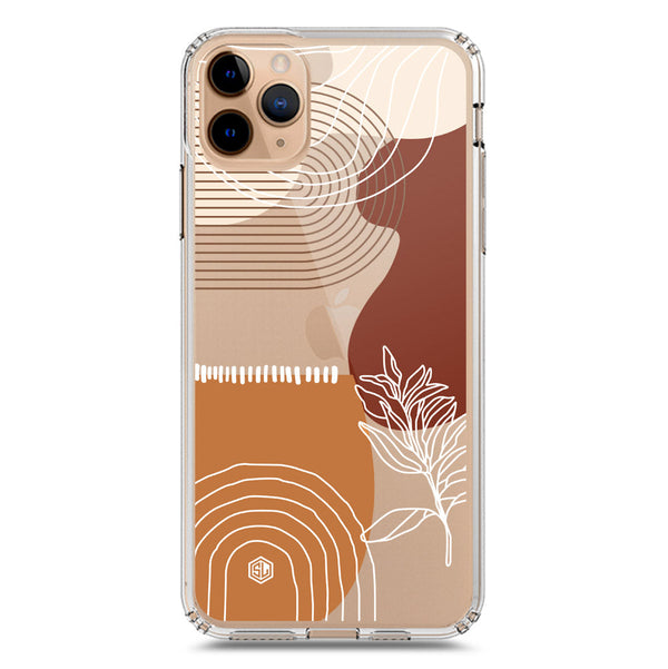Aesthetic Modern Art Series - Design 2 - Soft Phone Case - Crystal Clear Case - iPhone 11 Pro