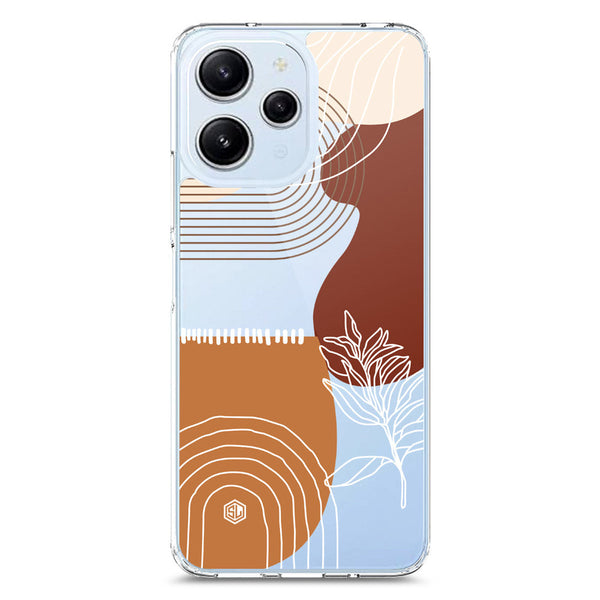 Aesthetic Modern Art Series - Design 2 - Soft Phone Case - Crystal Clear Case - Xiaomi Redmi 12