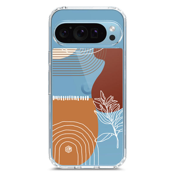 Aesthetic Modern Art Series - Design 2 - Soft Phone Case - Crystal Clear Case - Google Pixel 9