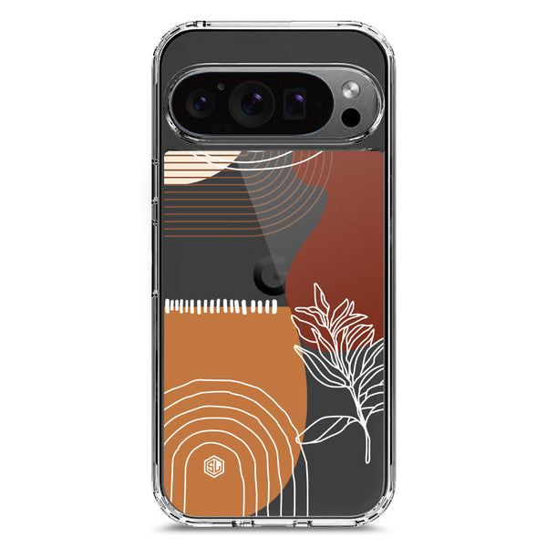Aesthetic Modern Art Series - Design 2 - Soft Phone Case - Crystal Clear Case - Google Pixel 9 Pro