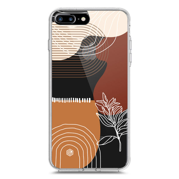 Aesthetic Modern Art Series - Design 2 - Soft Phone Case - Crystal Clear Case - iPhone 7 Plus