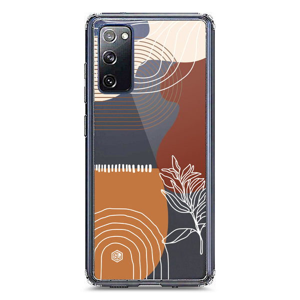 Aesthetic Modern Art Series - Design 2 - Soft Phone Case - Crystal Clear Case - Samsung Galaxy S20 FE