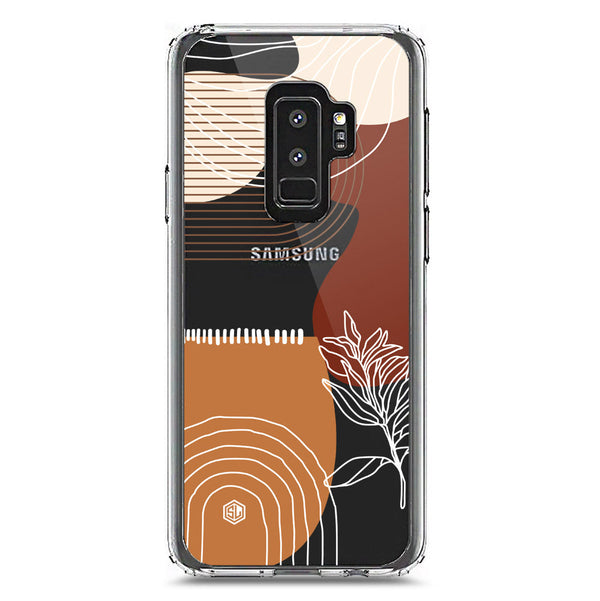 Aesthetic Modern Art Series - Design 2 - Soft Phone Case - Crystal Clear Case - Samsung Galaxy S9 Plus