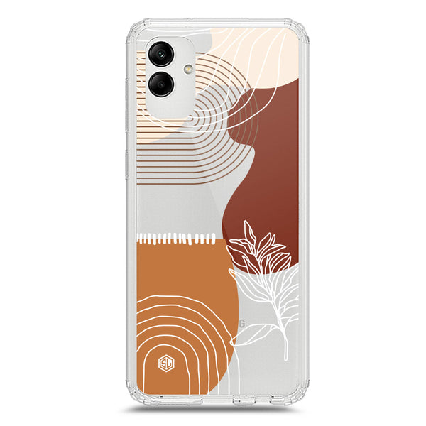 Aesthetic Modern Art Series - Design 2 - Soft Phone Case - Crystal Clear Case - Samsung Galaxy M13 5G