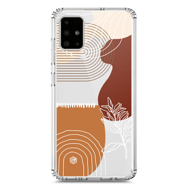Aesthetic Modern Art Series - Design 2 - Soft Phone Case - Crystal Clear Case - Samsung Galaxy A71