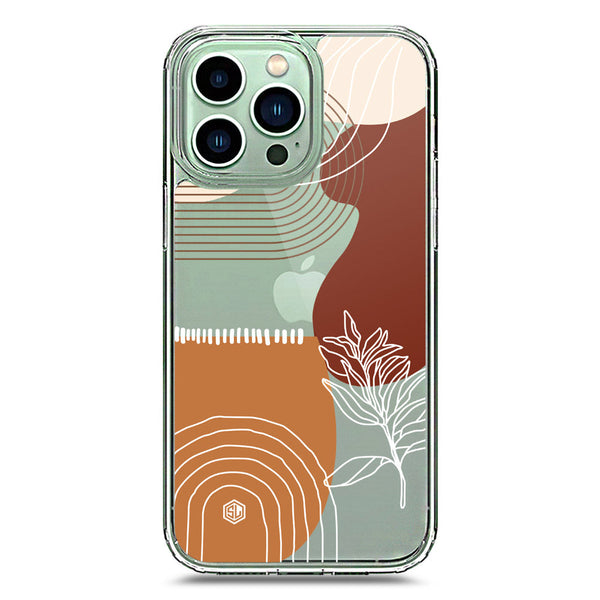 Aesthetic Modern Art Series - Design 2 - Soft Phone Case - Crystal Clear Case - iPhone 14 Pro Max