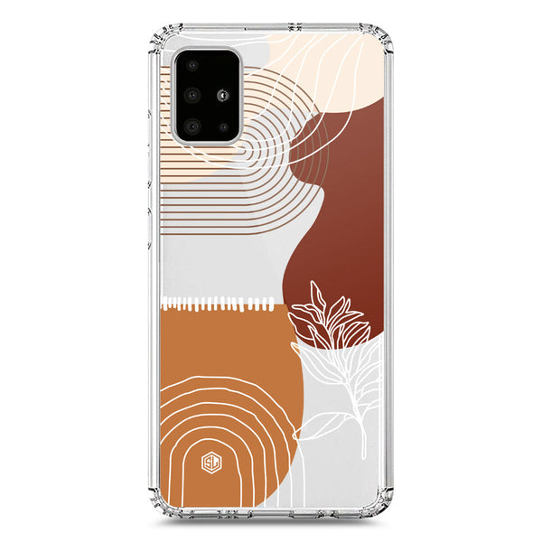 Aesthetic Modern Art Series - Design 2 - Soft Phone Case - Crystal Clear Case - Samsung Galaxy A51