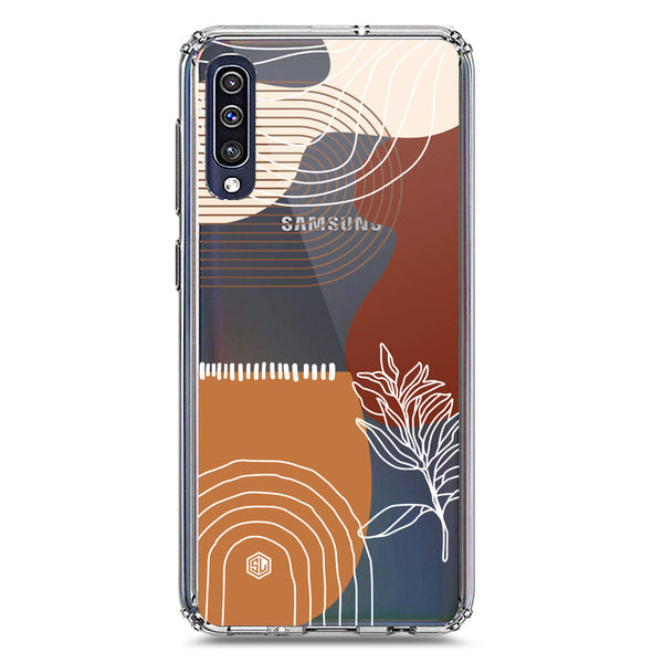 Aesthetic Modern Art Series - Design 2 - Soft Phone Case - Crystal Clear Case - Samsung Galaxy A50