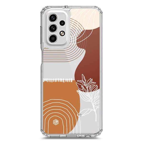 Aesthetic Modern Art Series - Design 2 - Soft Phone Case - Crystal Clear Case - Samsung Galaxy A23