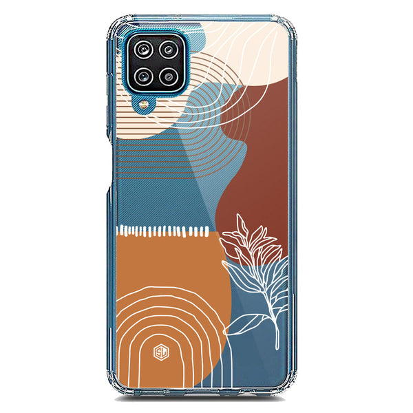 Aesthetic Modern Art Series - Design 2 - Soft Phone Case - Crystal Clear Case - Samsung Galaxy A12 Nacho