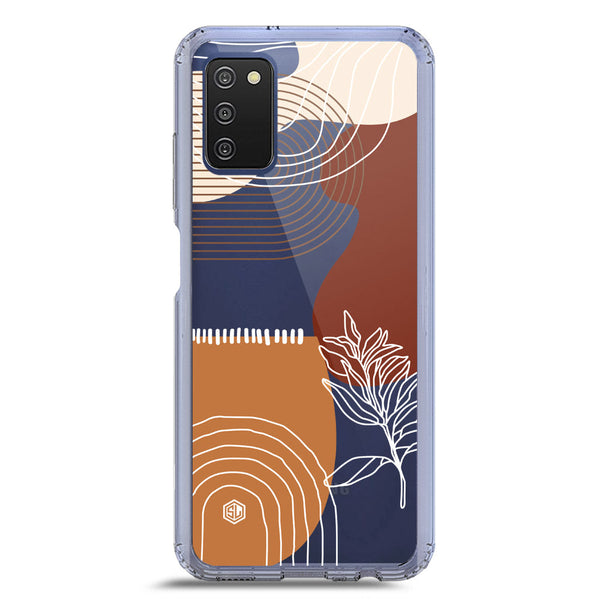 Aesthetic Modern Art Series - Design 2 - Soft Phone Case - Crystal Clear Case - Samsung Galaxy A03s