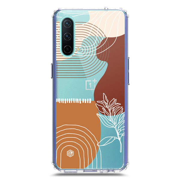 Aesthetic Modern Art Series - Design 2 - Soft Phone Case - Crystal Clear Case - OnePlus Nord CE 5G