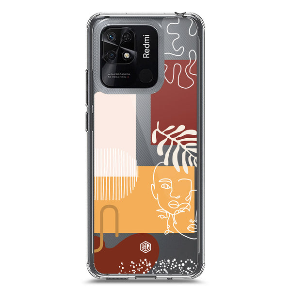 Aesthetic Modern Art Series - Design 3 - Soft Phone Case - Crystal Clear Case - Xiaomi Redmi 10C