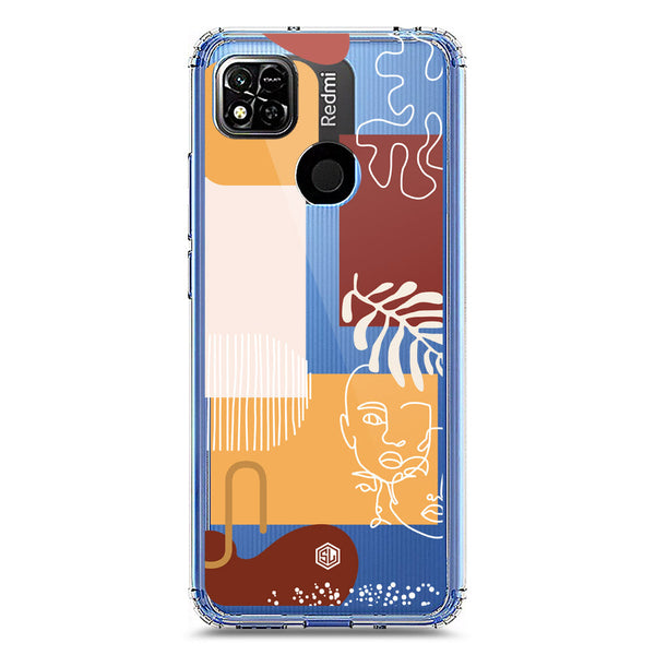 Aesthetic Modern Art Series - Design 3 - Soft Phone Case - Crystal Clear Case - Xiaomi Redmi 10A